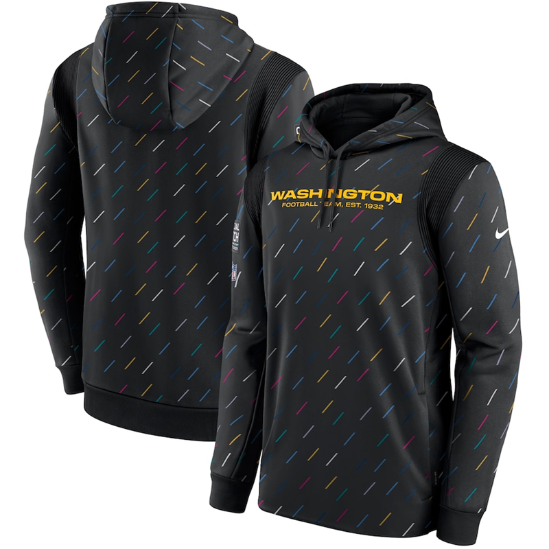 Men's Washington Football Team 2021 Charcoal Crucial Catch Therma Pullover Hoodie Men's Washington Football Team 2021 Charcoal Crucial Catch Therma Pullover Hoodie